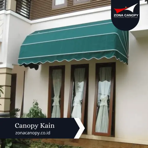 Canopy Kain Jendela Rumah cinere